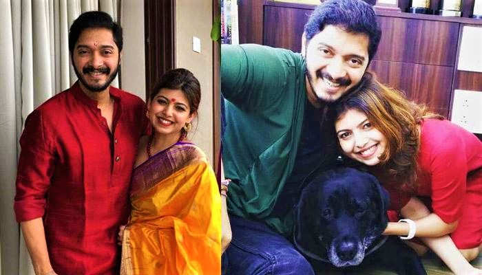 Shreyas Talpade With Wife