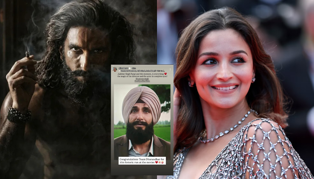 आलिया भट्टने केले धुरंधर 2 मधील रणवीर सिंगच्या अभिनयाचे कौतुक