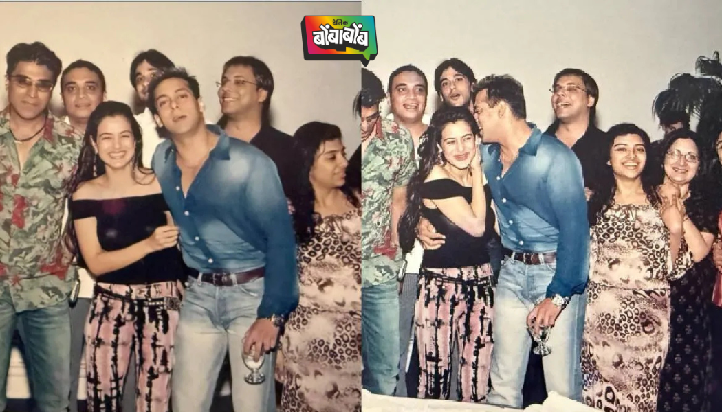 अमीशा पटेलने जुन्या आठवणीना दिला उजाळा, सलमान खानसोबत बर्थडे सेलिब्रेशनचा खास फोटो केला शेअर