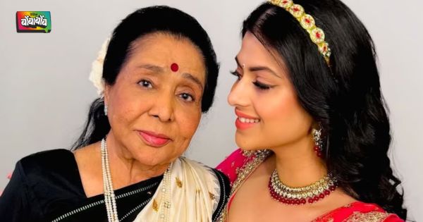 आशा भोसलेंसोबत डान्स करतं जनाई भोसलेने केला व्हिडीओ शेअर